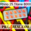 Rhino 25 Titanium 8000 26